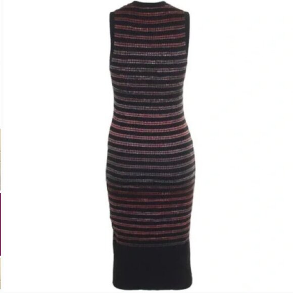 Rachel Rachel Roy | Space Dye Striped Midi Dress - Picture 4 of 6